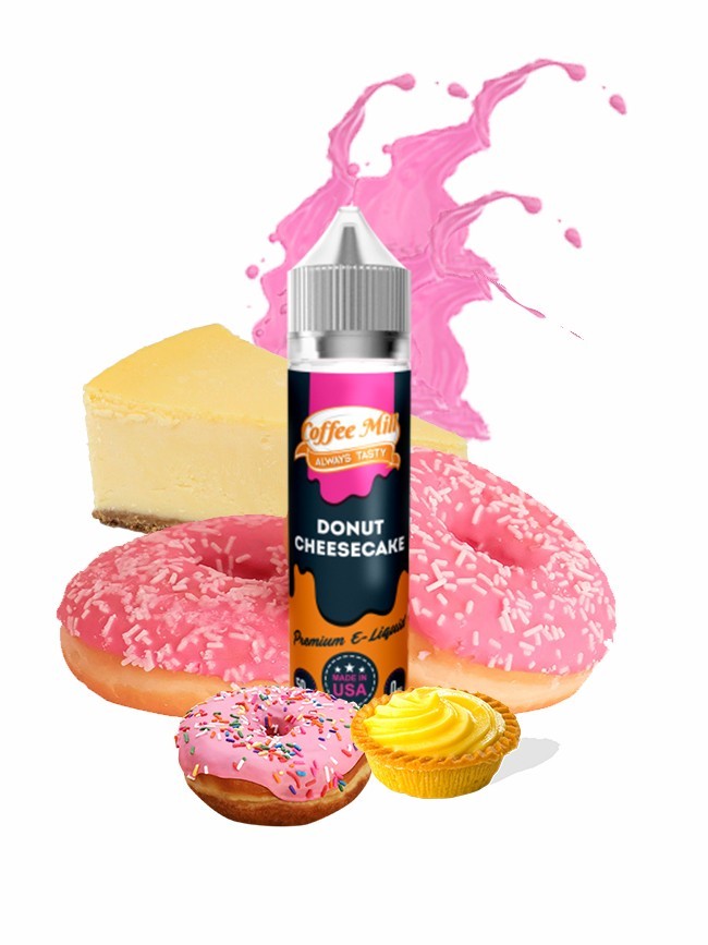 Buy Donut Cheesecake 50ml E-liquid in our eshop – 7Vapes.no Buy Donut Cheesecake 50ml E-liquid in our eshop – 7Vapes.no