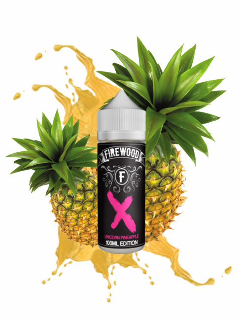 Kjøp Unicorn Pineapple 100 ml E-væske i vår nettbutikk –