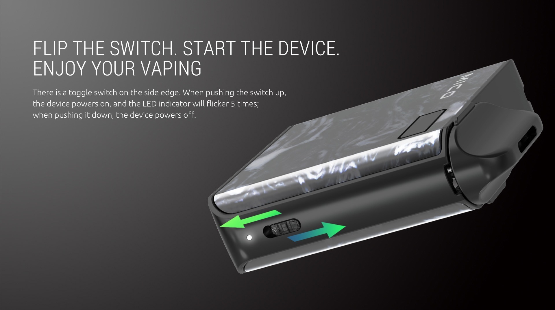 Buy SMOK Mico AIO Kit and enjoy vaping! Find the latest electronic cigarettes from SMOK, VooPoo, Aspire and Joyetech at vape shop!